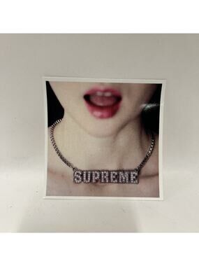 Supreme Necklace Sticker 100% Authentic S/S18